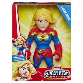 Boneca Captain Marvel Super Hero Adventures - Hasbro E7933