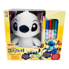Pelucia Infantil De Pintar E Decorar Stitch Disney