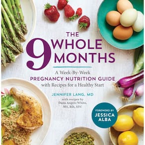 Livro The Whole 9 Months: um guia de nutrição para gravidez semana a semana