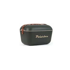 Bolsa Térmica Cooler Retrô Com Alça Em Couro 20 Litros - Floresta Dourado