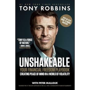 Livro Inabalável: Seu Manual de Liberdade Financeira, de Tony Robbins