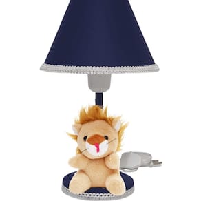 Abajur Infantil Ursinho na Base para Quarto do Bebê 28cm