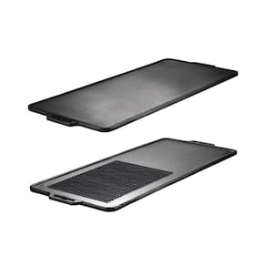 Chapa Dupla Face Retangular de Ferro Panela Mineira 90x42cm