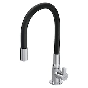 Torneira Flexível Hydramotion De Bancada Hydra Preto Crom