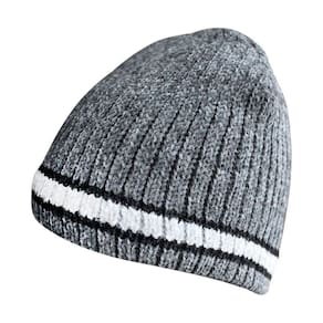 Touca Gorro Adulto Forrada Cinza Tamanho Único