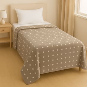 Cobertor Blanket Estampado Toque De Seda - Solteiro - Fend Poá