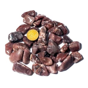 200g Aragonita Roxa Rolado Pedra Natural P 10 a 20 mm Tipo B