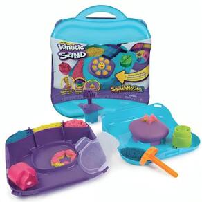 Maleta Squishmotion Areia Cinética - Kinetic Sand 3394 Sunny