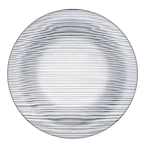 Prato Raso Nadir Diamante em Vidro 22cm