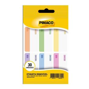 Etiqueta removível Pouch REM5027 com 30 unidades Pimaco