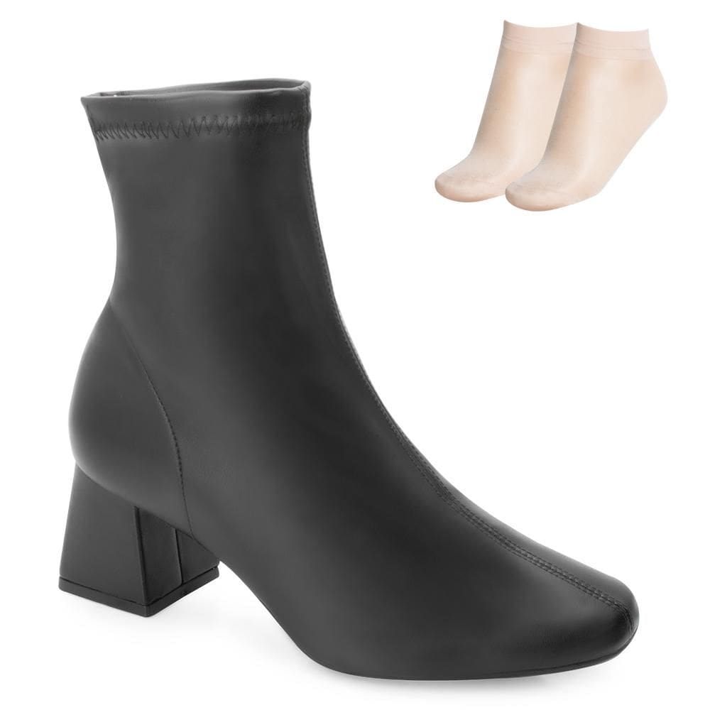 Bota Cano Curto Bebecê e Meia BC25-T44142