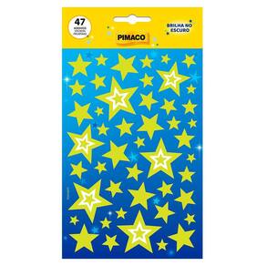 Etiqueta escolar Estrela com 47 unidades - Pimaco