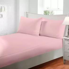 Lençol Avulso 300 Fios Toque De Seda - Jolitex - Rosê - Solteiro