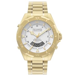 Relógio Technos Masculino Skydiver Dourado - Wt2050awn/1b