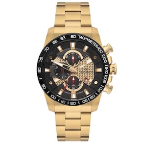Relógio Technos Masculino Carbon Dourado - Os1aca/1p