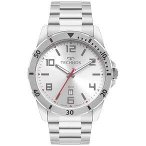 Relógio Technos Masculino Militar Prata - 2115ncj/1k 2115ncj/1k