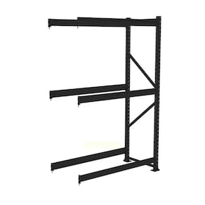 Mini porta pallet 250kg preto continuação 2,00 x 1,80 x 0,60