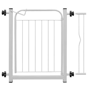 Portão Pet Bebê 69cm De Altura x 83cm Largura Com Prolongador 10 Cm E