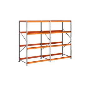 Mini Porta Pallet 1500kg 1 Inicial 1 Continuação 2,55m Comprimento 4 Níveis 2,00m x 1,20m x 60cm