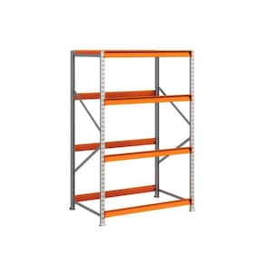 Mini Porta Pallet 250kg Inicial 2,00m x 1,20m x 60cm 4 Níveis