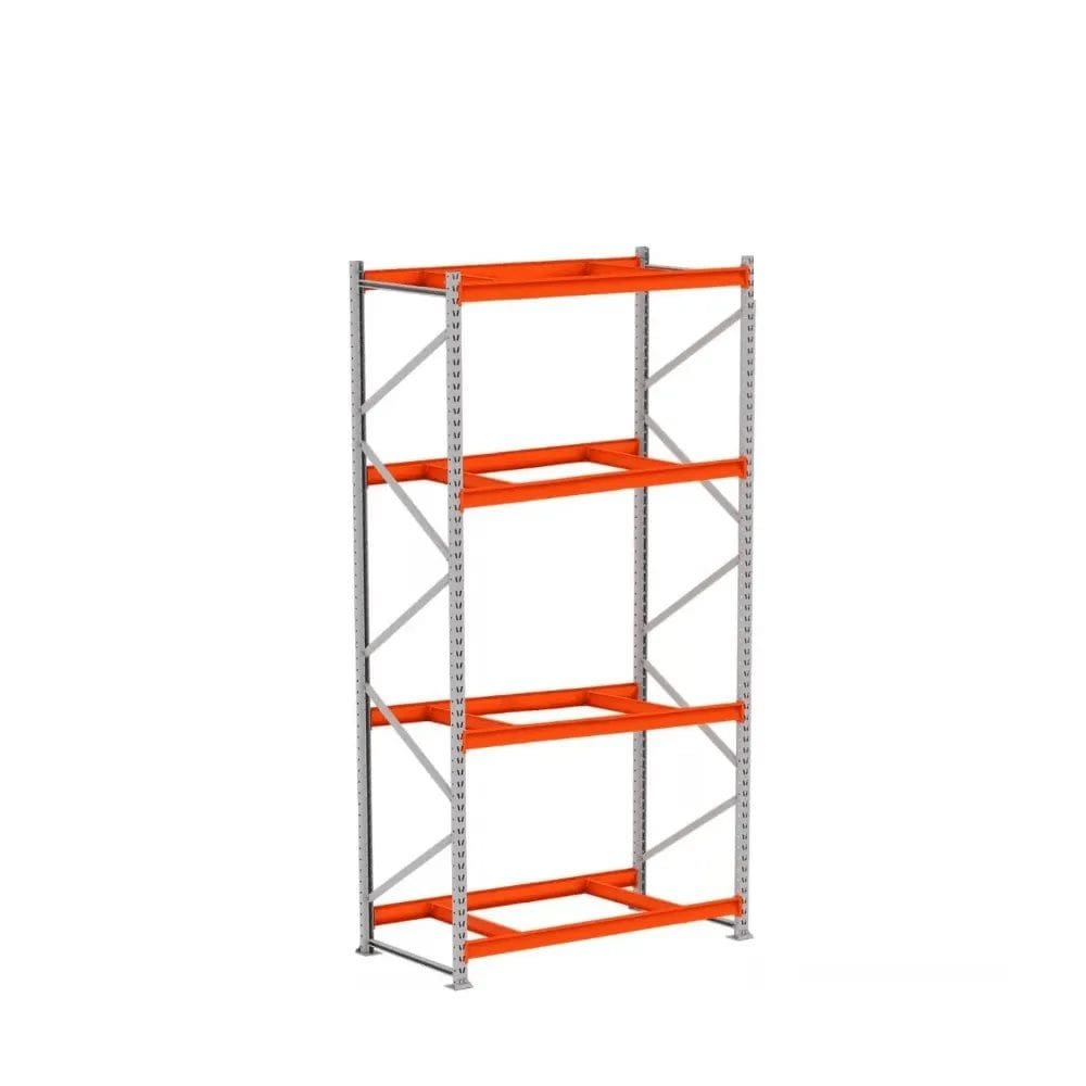Mini Porta Pallet 2000Kg Inicial 3,00m x 1,20m x 60cm 4 Níveis