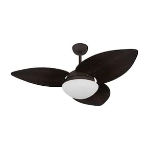 Ventilador De Teto Dormamu Marrom Texturizado 3 Pás 127v