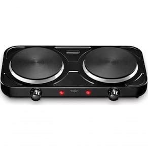 Fogao Eletrico Cooktop Elgin 2 Bocas 2000w Preto 110V