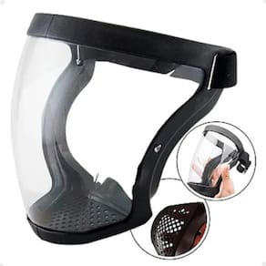 Máscara Protetor Facial Face Shield Lorben Antiembaçante Transparente Proteção Total