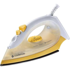 Ferro A Vapor Cadence Antiaderente 1000w Yellow Lux 220V
