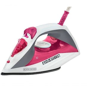Ferro De Passar A Vapor Black Decker 1200w Antiaderente Pink 110V