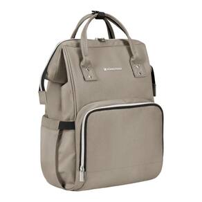 Bolsa Maternidade Luxo Siena Beige Bege - Kikka Boo