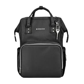 Bolsa Maternidade Luxo Siena Black Silver - Kikka Boo