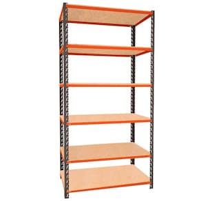 Estante Monta Carga 600 X 1950 mm com 6 Prateleiras e Capaci