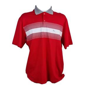 Camiseta Polo Masculina BVS Vermelha Listras GG