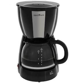 Cafeteira Britania Faz 30 Xicaras 800w Com Porta Filtro Preto 220V