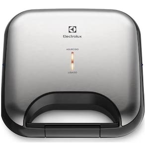Sanduicheira Tost Grill Electrolux 750w Com Trava De Fechamento - Inox 110V