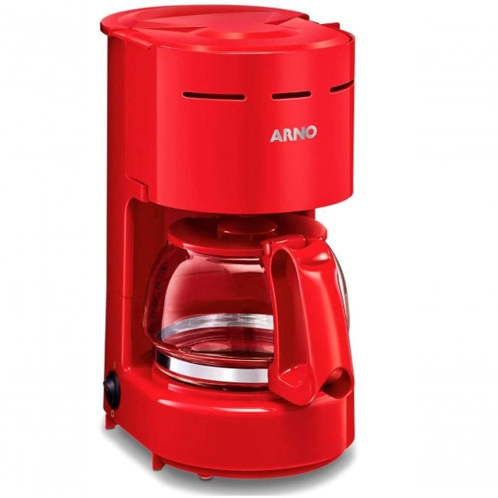 Cafeteira Eletrica Arno 12 Xicaras 650w Luxx Red 110V