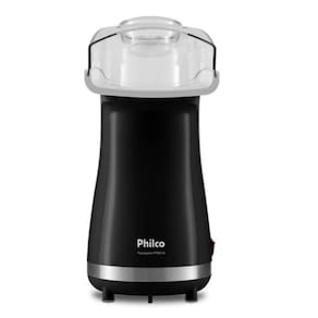 Pipoqueira Eletrica 1200w Philco Tampa Dosadora Luxx Black Ppie01a 110V
