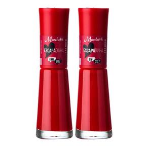 Kit 2 Esmalte Marchetti Cremoso Cor Escapadinha 207 com 8ml
