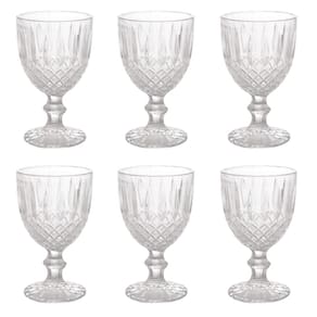 Conjunto 6 Taças para Água de Vidro 320 ml Greek Wolff