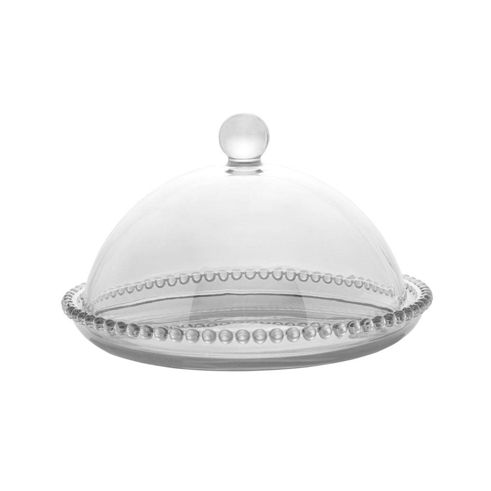 Queijeira de Cristal 20 cm Pearl Wolff