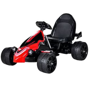 Carrinho Mini Kart Elétrico Infantil 6V Carro Car Criança Preto Brinqway Bw-220