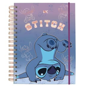 Caderno Smart Universitário Stitch 80 Folhas 4512 - Dac