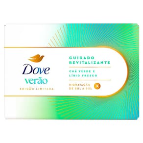 Sabonete Dove Verão Cuidado Revitalizante Chá Verde e Lírio Fresco 90g