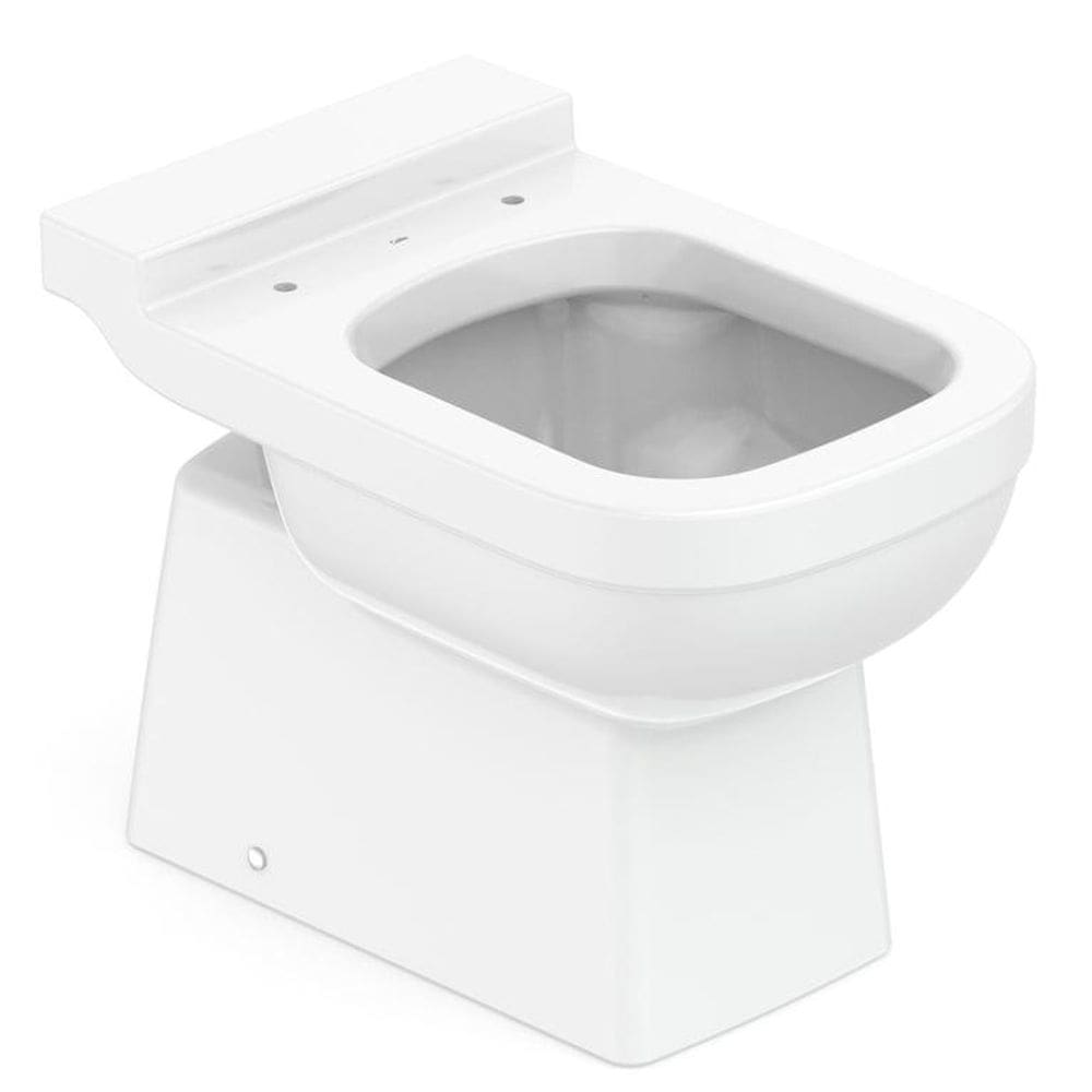 Kit Bacia Convencional Elite Completo Branco Celite