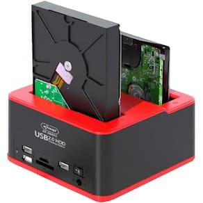 Case Knup Dock Station Para HD Sata 2,5 ou 3,5 SD KP-HD819