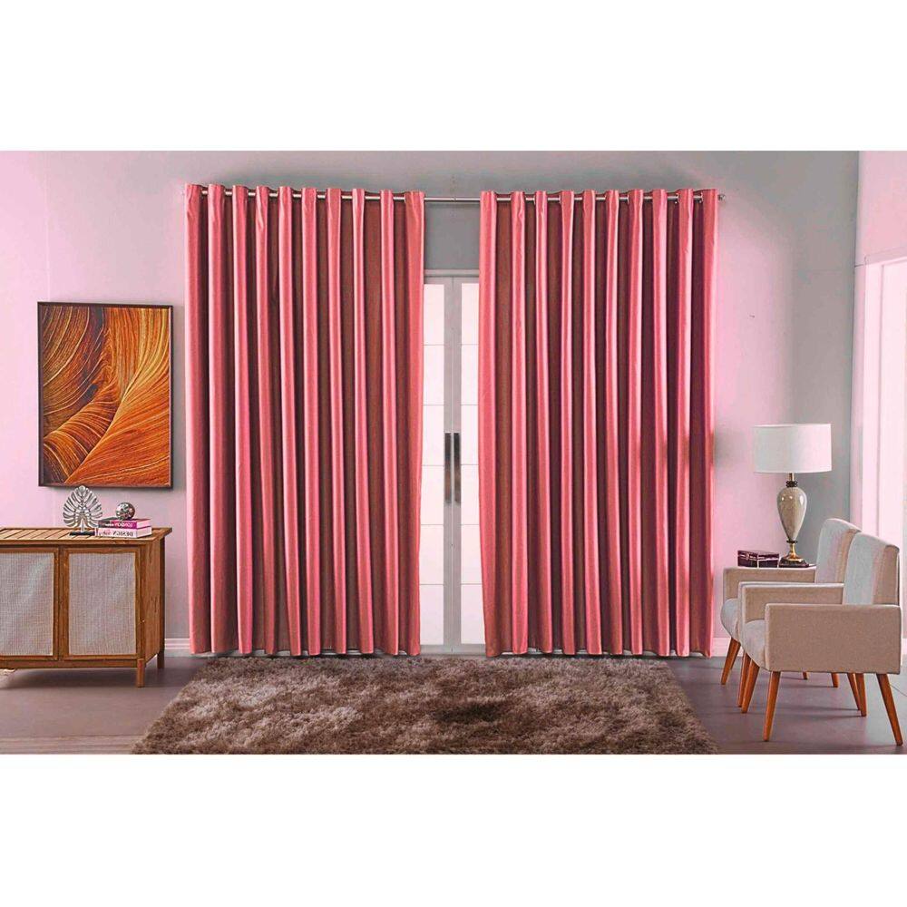 Cortina Blackout Em Tecido Ellegance Sala Quarto 2,00X1,30