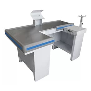 Check-out Caixa Supermercado Kit Automação Com Furação 1,80