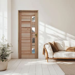 Porta Singular Eucalipto Batente 11 Fechadura Externa 92 X 210 Esquerdo 3b