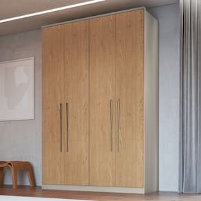 Guarda-roupa Modulado 4 Portas Elegance Niquel / Angelin
